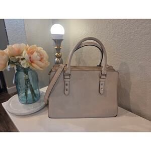 Kate Spade Vintage Beige / Cream colored Hand Bag/ Satchel or Shoulder Bag